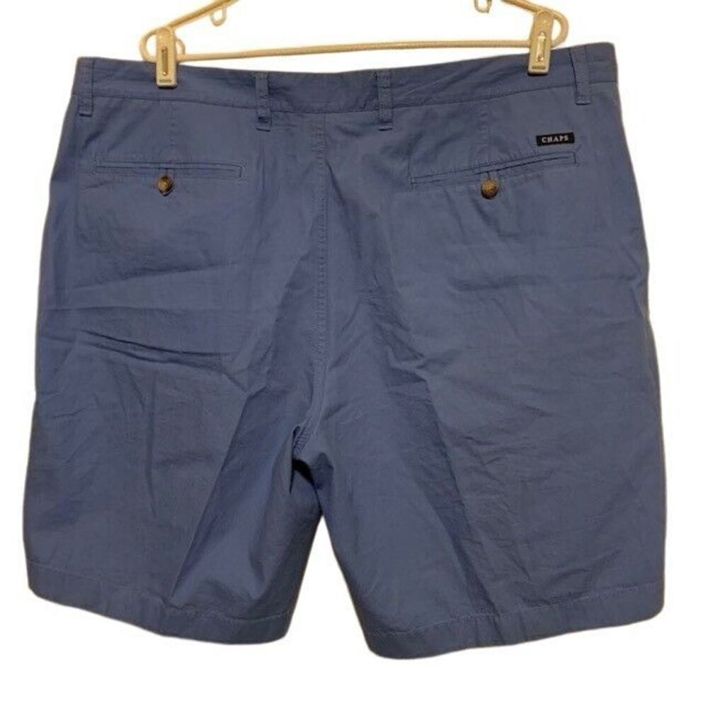 CHAPS SIZE 42 BLUE CASUAL SHORTS